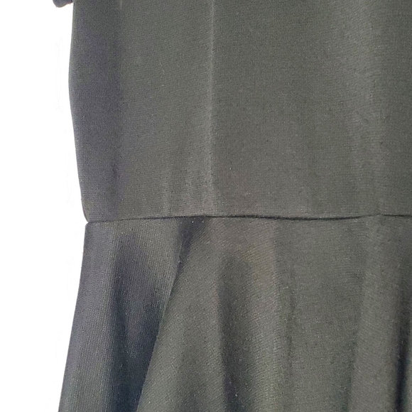 Charming Charlie Black Peplum Top - Picture 3 of 5